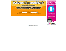 Tablet Screenshot of haksu.fi